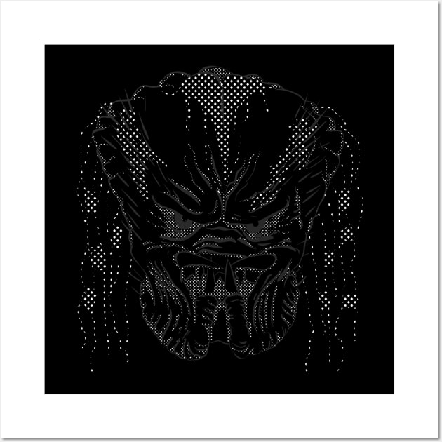 polka dot pop art predator Wall Art by wet_chicken_lip